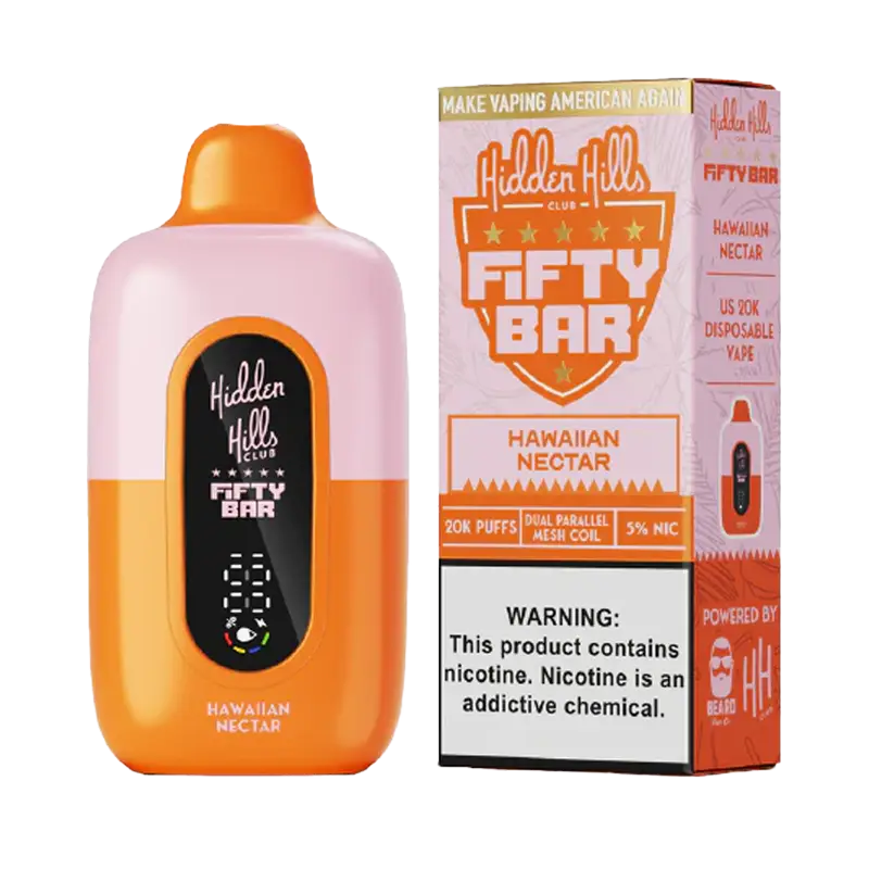 Fifty Bar V2 20K Disposable – Hawaiian Nectar