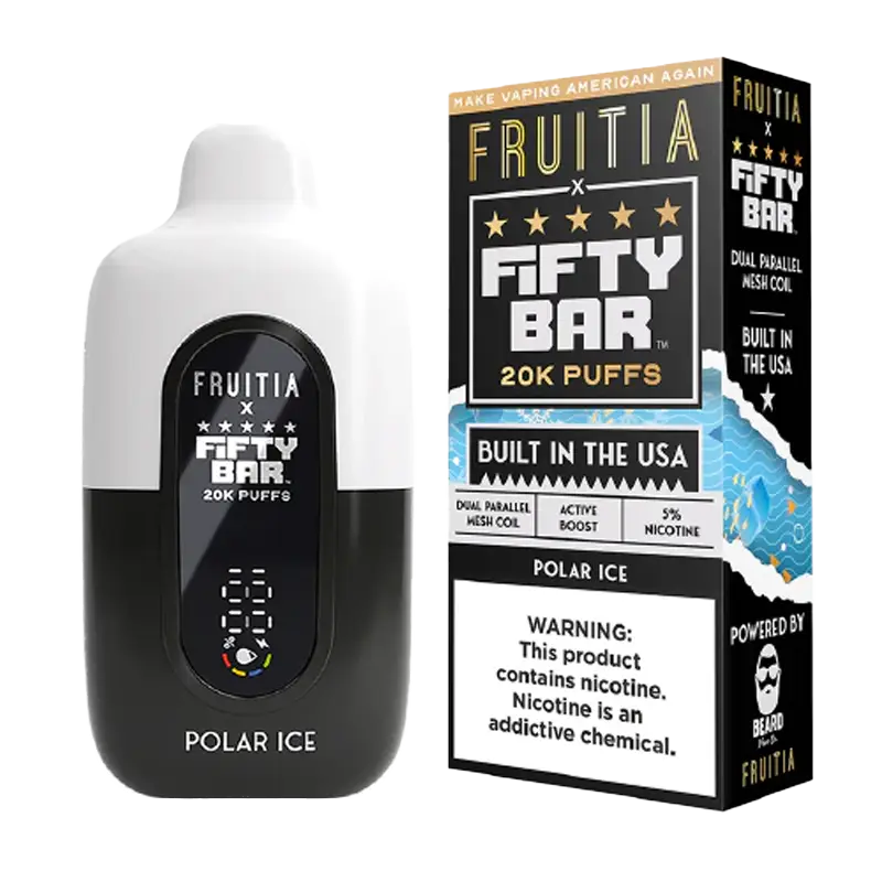 Fifty Bar V2 20K Disposable – Polar Ice