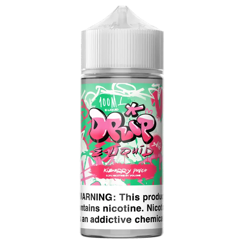 Drip Kiberry Punch E-Liquid – Kiwi Mixed Berries – 100ml – 3mg