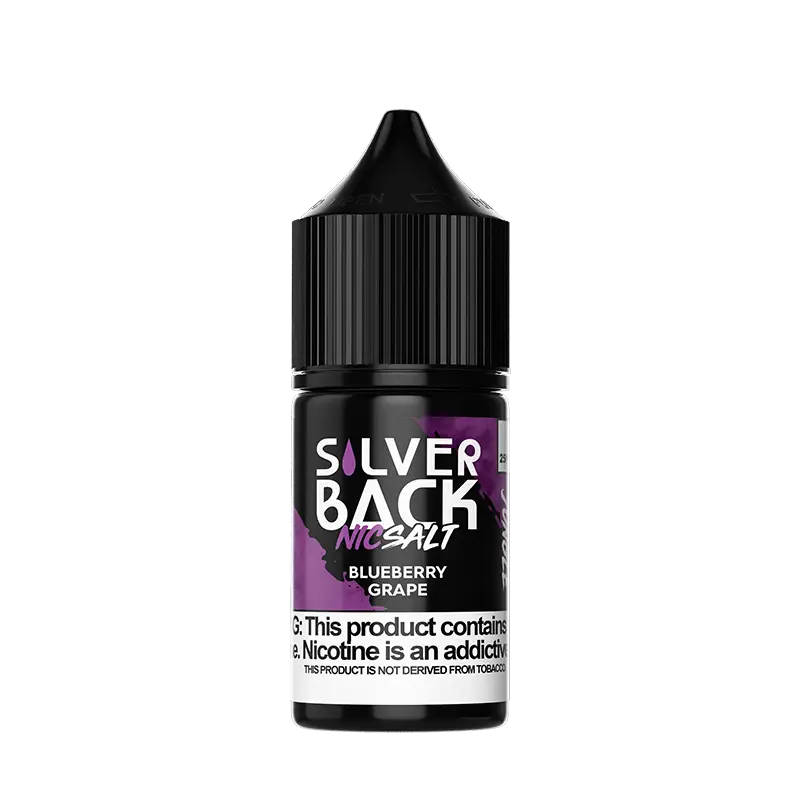 BooBoo Nic Salt by Silverback Juice Co. – Grape & Blueberry – 30ml – 25mg
