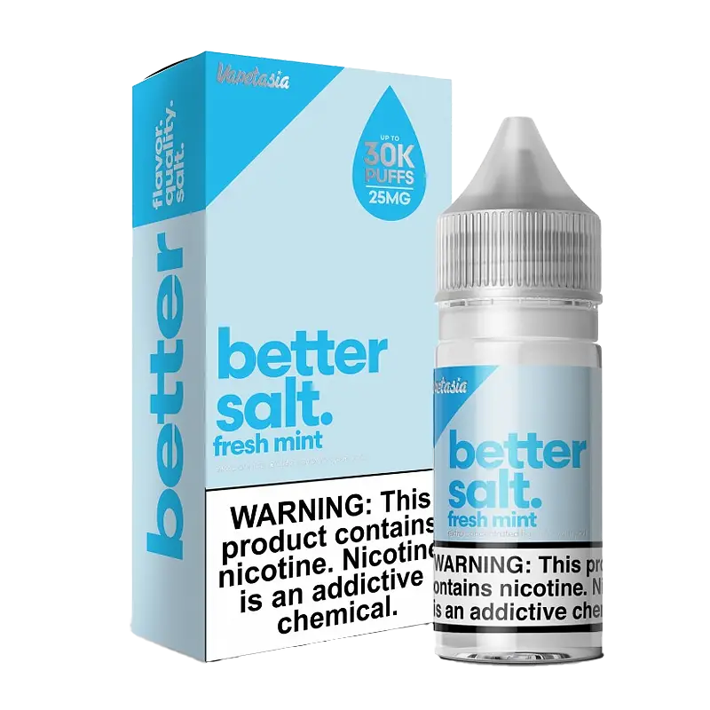 Better Salt by Vapetasia Fresh Mint Nic Salt – 30ml – 25mg