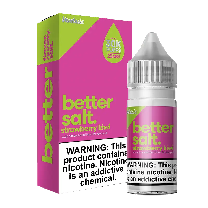 Better Salt by Vapetasia Strawberry Kiwi Nic Salt – 30ml – 25mg