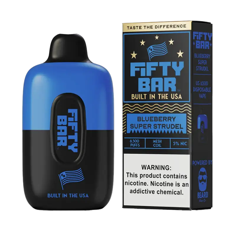 Fifty Bar Original Series 6500 – Blueberry Super Strudel