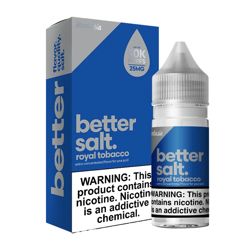 Better Salt by Vapetasia Royal Tobacco Nic Salt – 30ml – 25mg
