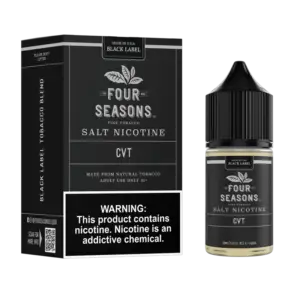 Four Seasons - Black Label CVT Nic Salt