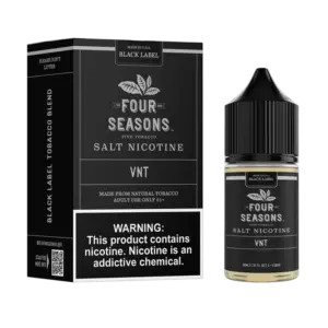 Four Seasons - Black Label VNT Nic Salt